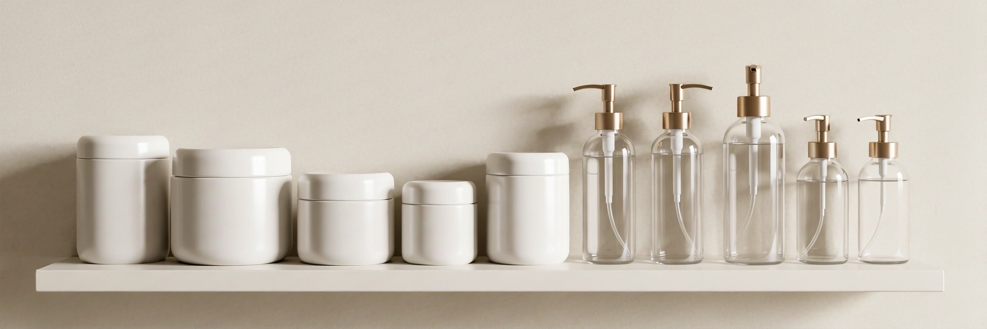 Modern Manual Skincare Selection