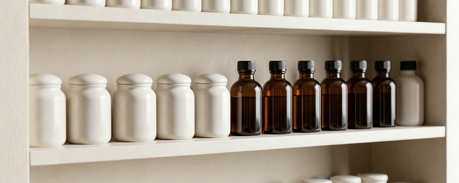 Secure botanical laboratory aesthetic